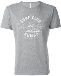 Sun 68 Front Print T Shirt