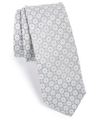 Wrk Geo Print Linen Tie