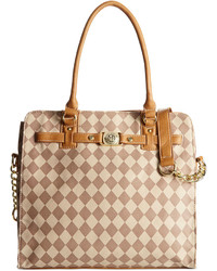Marc Fisher Checkmate Belted Tote