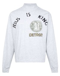 Kanye West Jesus Is King Detroit Seal Long Sleeve T Shirt