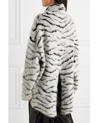 Givenchy Oversized Turtleneck Jacquard Sweater