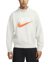 Nike Sportswear Graphic Overshirt In Grey Heather At Nordstrom