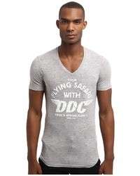 DSquared 2 Crack Prin Coon Viscose Jersey Tee T Shir