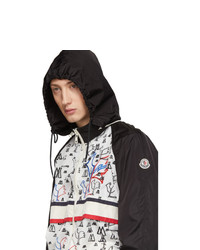 Moncler 2 1952 White And Black Allos Jacket