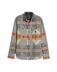 Roark Andes X Pendleton Wool Button Up Shirt