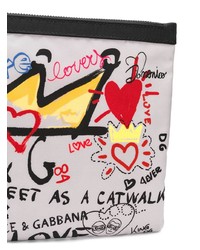 Dolce & Gabbana Printed Clutch Bag