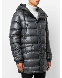 Dolce & Gabbana Crown Quilted Parka Coat
