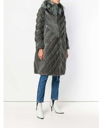 Liska Padded Hooded Coat