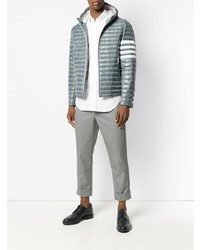 Thom Browne 4 Bar Stripe Satin Finish Quilted Down D Tech Jacket