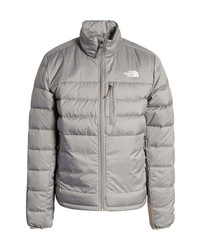 Men S Grey Puffer Jackets By The North Face Lookastic