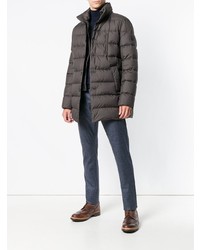 Fay Button Padded Coat