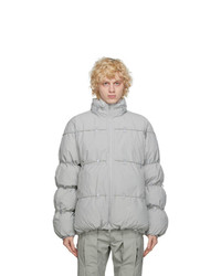 Post Archive Faction PAF Grey Down 12 Center Jacket