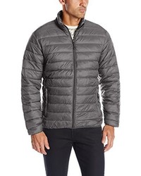 Hawke & Co Poly Packable Puffer Jacket Heather Greycarbon M