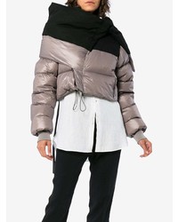Unravel Project Long Sleeve Coat Puffer