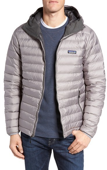 patagonia down sweater hooded jacket