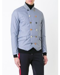 Undercover Padded Double Breasted Jacket Grey