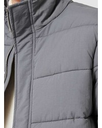 Topman Premium Gray Puffer Jacket