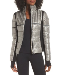 Blanc Noir Reflective Feather Weight Down Jacket