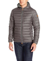 Save The Duck Quilted Puffer Jacket With Hood