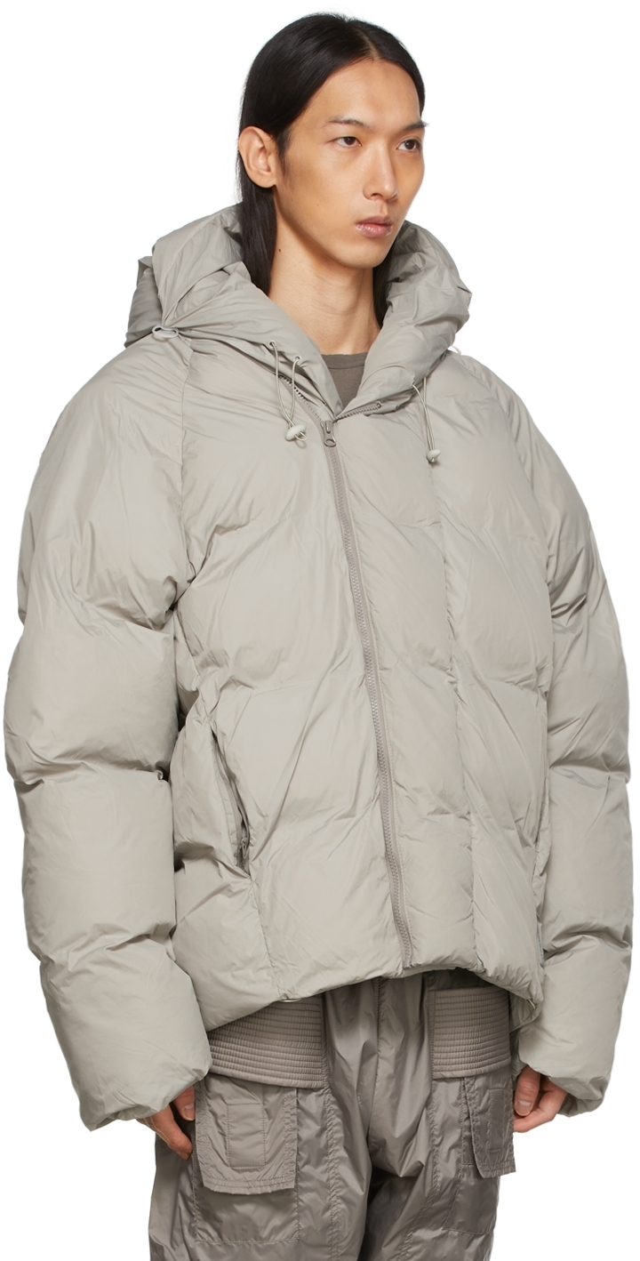 Hyein Seo Taupe Puffer Jacket, $880 | SSENSE | Lookastic