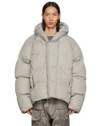 Hyein Seo Taupe Puffer Jacket