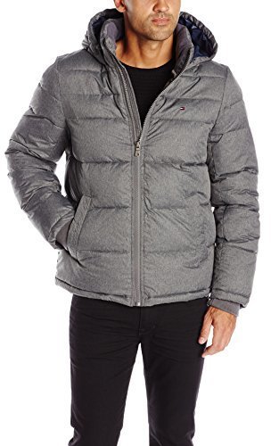 Trives binde glemsom Tommy Hilfiger Ultra Loft Insulated Midlength Quilted Puffer Jacket With  Fixed Hood, $73 | Amazon.com | Lookastic