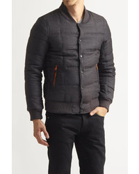 American Stitch Quilted Bomber Jacket
