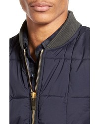 Scotch & Soda Extra Trim Quilted Bomber Jacket