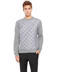 DKNY Quilted Sweatshirt