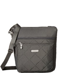Baggallini Quilted Pocket Crossbody With Rfid Wristlet Cross Body Handbags