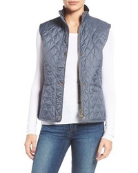 Grey Quilted Gilet