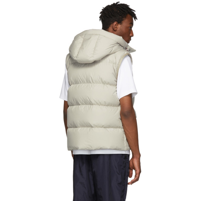Moncler Off White Down Lafage Vest, $1,190 | SSENSE | Lookastic