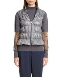 Fabiana Filippi Quilted Down Puffer Vest
