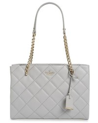 Kate Spade New York Emerson Place Small Phoebe Quilted Leather Shoulder Bag Grey