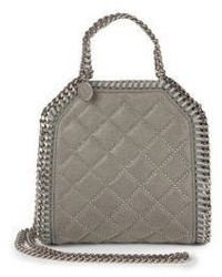 Stella McCartney Tiny Baby Bella Quilted Studded Faux Leather Shoulder Bag