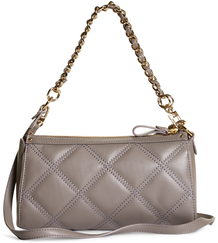 Brooks Brothers Quilted Calfskin Small Crossbody Bag, $398
