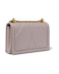 Dolce & Gabbana Devotion Mini Embellished Quilted Leather Shoulder Bag