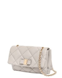 Salvatore Ferragamo Gelly Quilted Nappa Leather Shoulder Bag