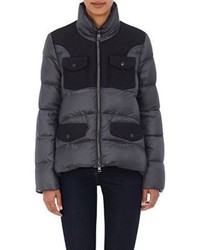 Moncler Down Quilted Jacket Grey