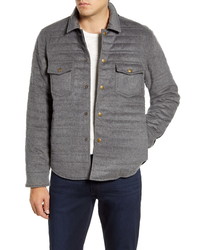 Billy Reid Michl Slim Fit Quilted Shirt Jacket