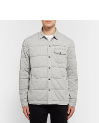 Polo Ralph Lauren Quilted Cotton Jersey Shirt Jacket