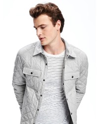 Old Navy Quilted Shirt Jacket For