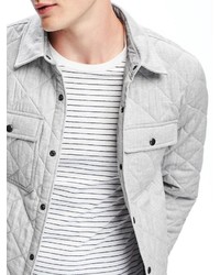 Old Navy Quilted Shirt Jacket For