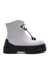 Grey Rain Boots