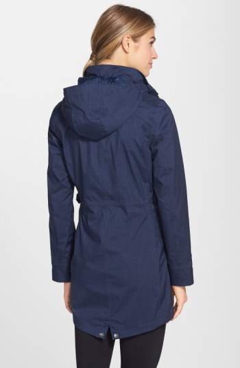 the north face laney ii trench raincoat