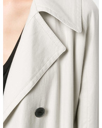Haider Ackermann Long Buttoned Trench Coat