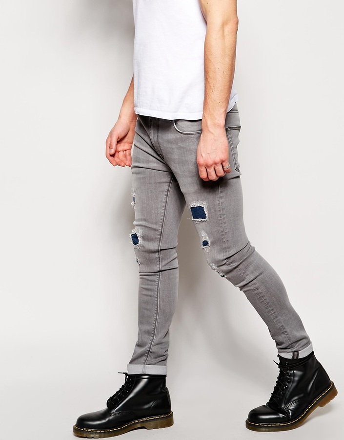 Asos Brand Super Skinny Jeans With Rips | Where to buy & how to wear