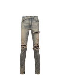 Amiri Distressed Skinny Jeans