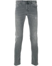 Dondup Distressed Slim Fit Jeans