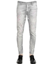 DSQUARED2 16cm Sexy Twist Grey Wash Denim Jeans